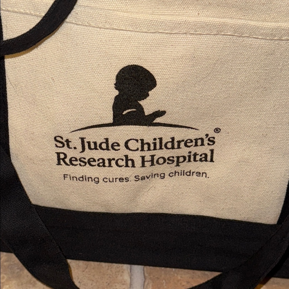 St. Jude Children's Research Hospital Canvas Tote Bag - Picture 2 of 6